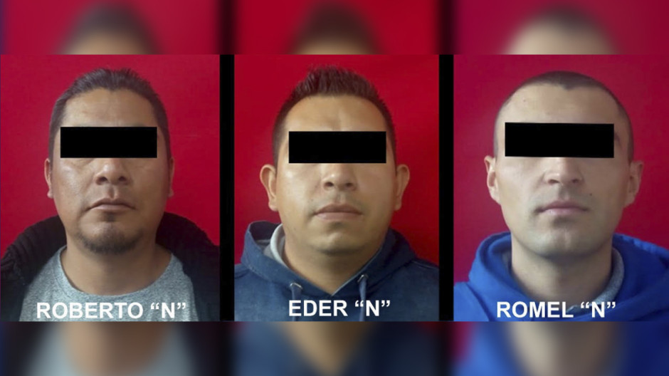 Detienen a 3 policías acusados por delitos de extorsión