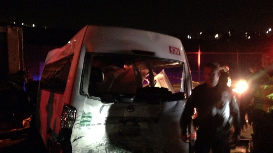 Accidente en la México-Pachuca deja al menos 12 muertos