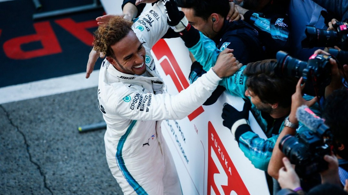 GP de Japón para Lewis Hamilton, Checo Pérez termina en séptima posición