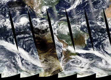  Nasa difunde imagen del eclipse solar captada desde un satélite 