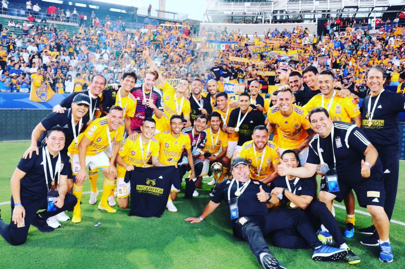Con 4-0 gana Tigres la Liga MX, por tercera vez consecutiva