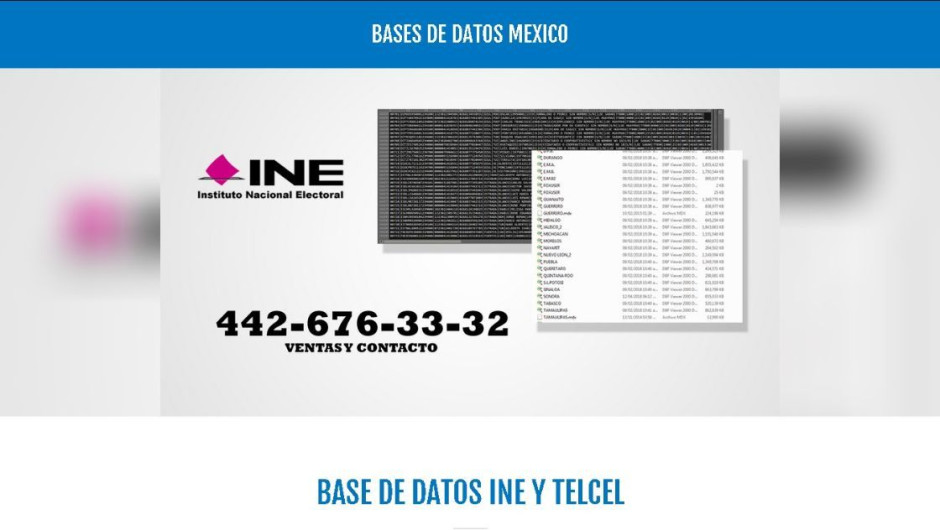 Sancionaran filtración de la Lista Nominal de Electores