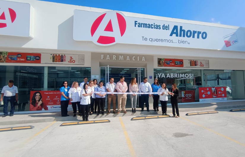Inauguran cinco sucursales de Farmacias del Ahorro en Victoria