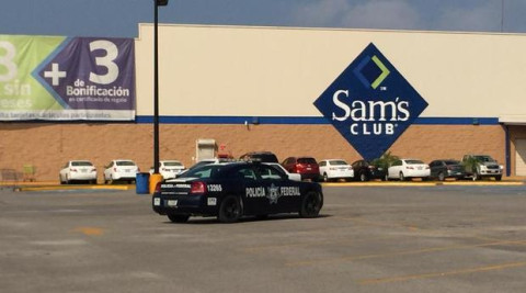 PF resguarda comercios ante posibles saqueos