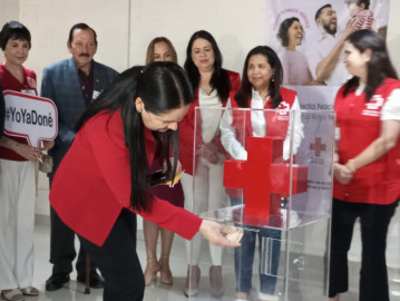 Ponen en marcha la colecta anual de la cruz roja en Matamoros