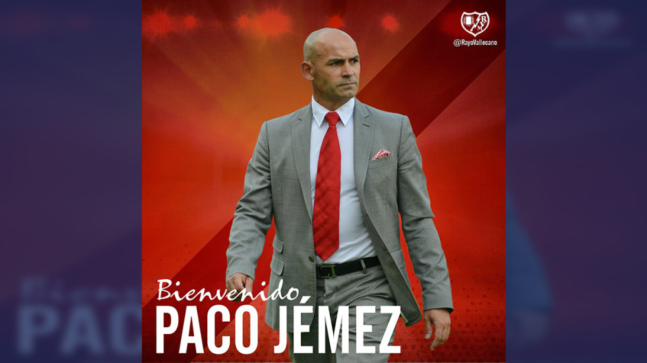 Paco Jémez será el nuevo entrenador del Rayo Vallecano 