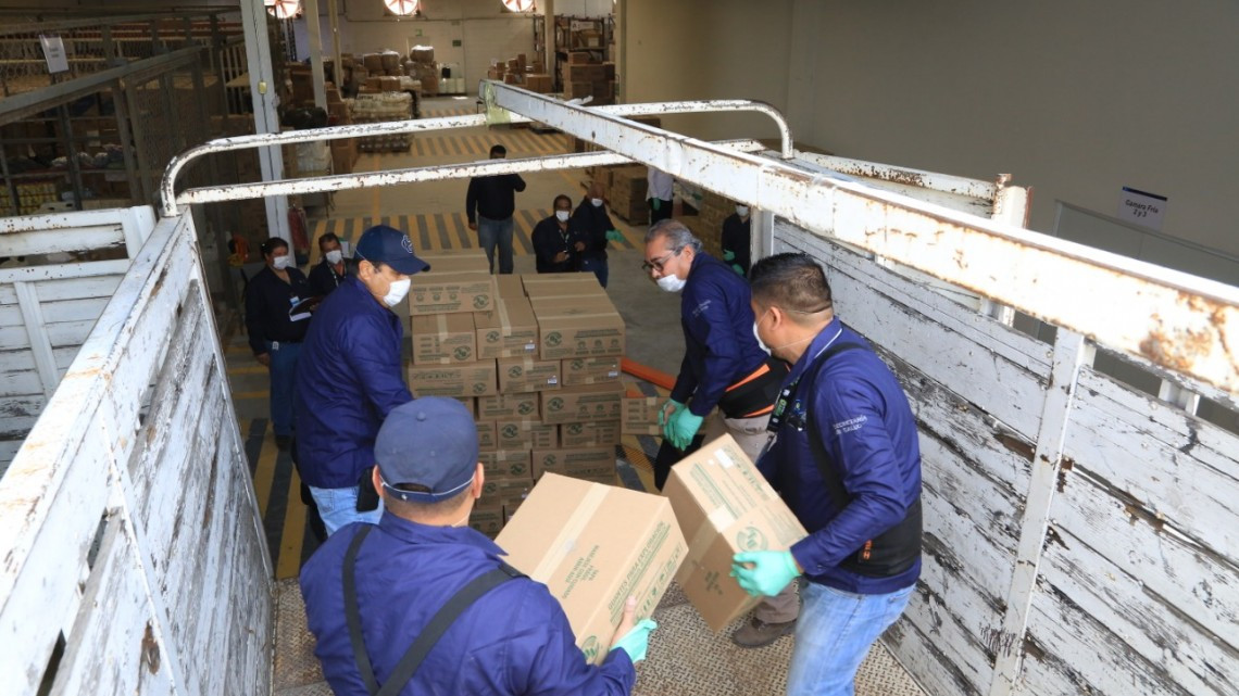 Distribuye Gobierno de Tamaulipas insumos para personal de Salud en Tamaulipas