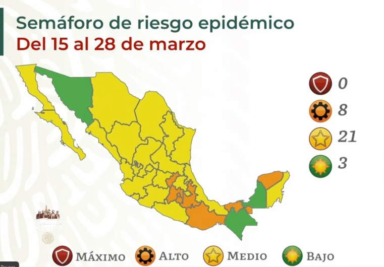 Sonora pasa a semáforo verde epidémico