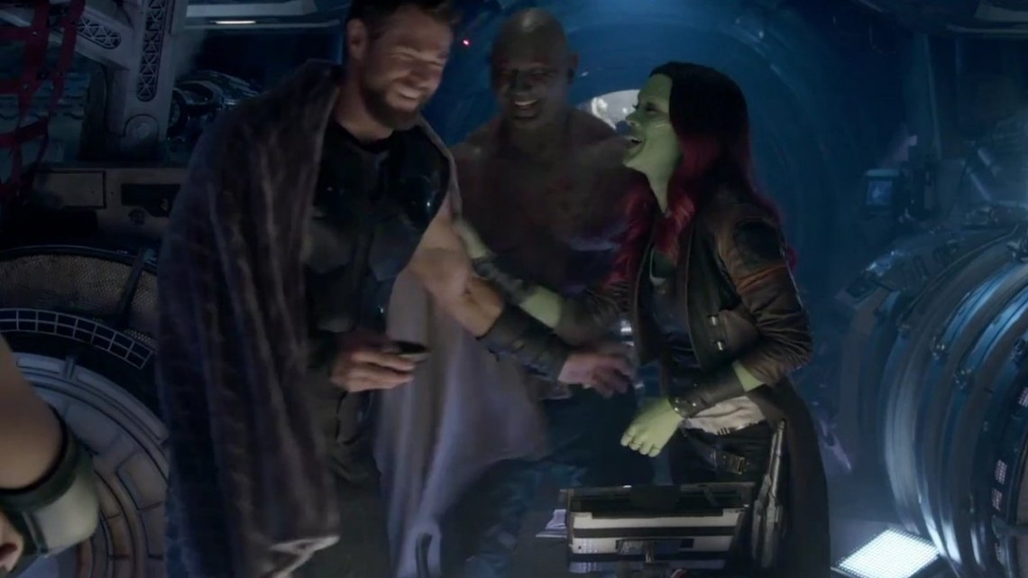 Imágenes detrás de las cámaras de Infinity War