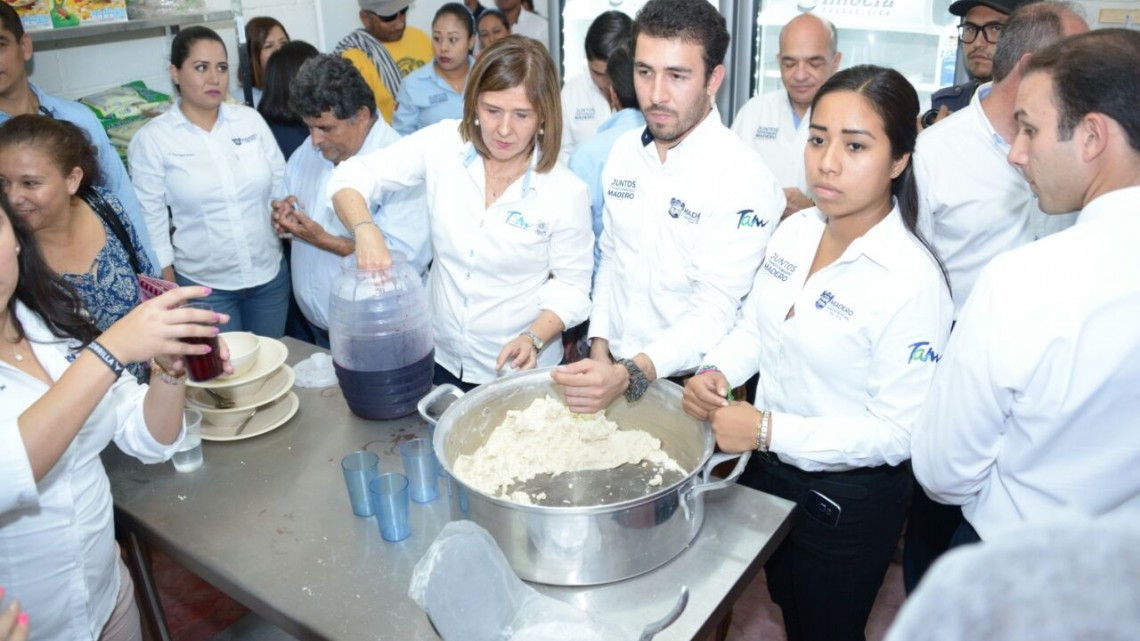 Comedores comunitarios en Madero son activados