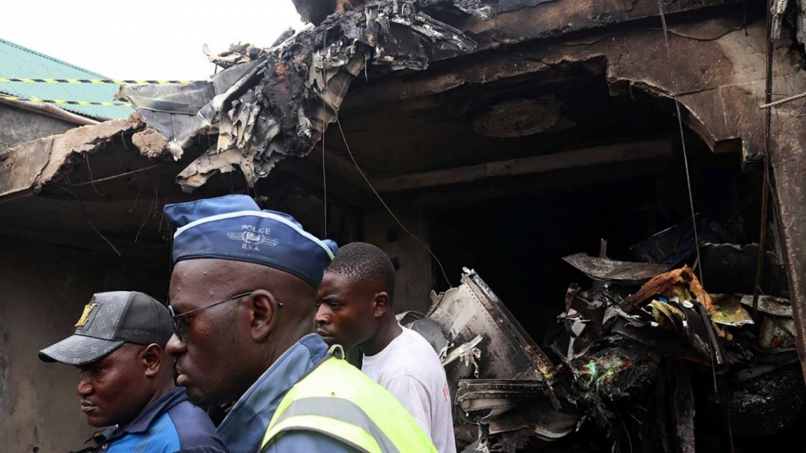 Accidente aéreo en el Congo deja 23 muertos