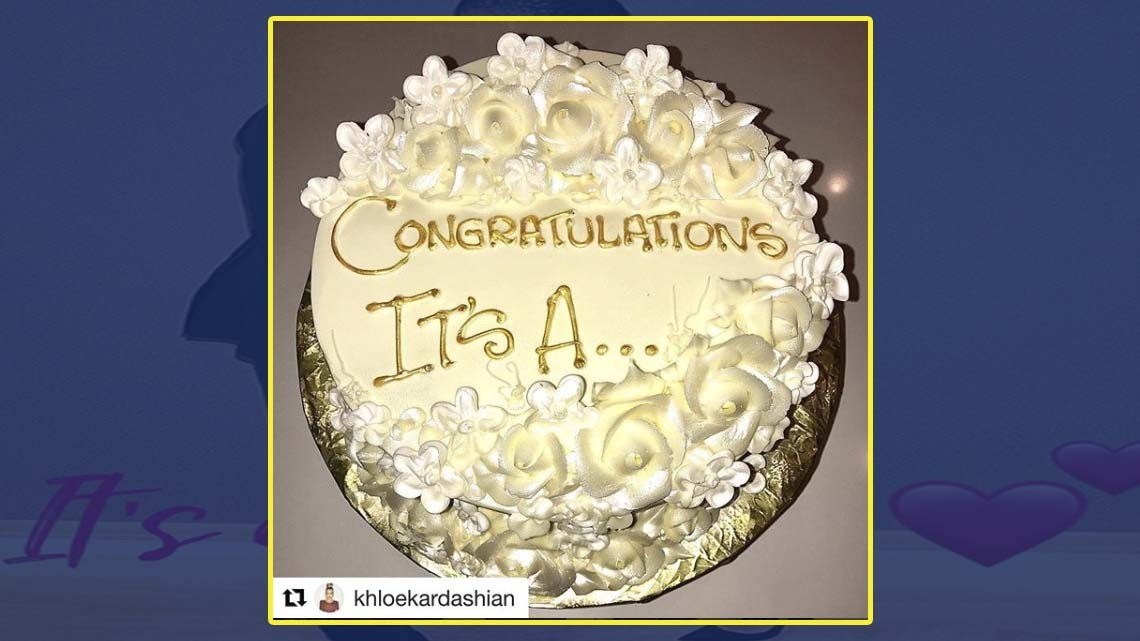 Revelan el sexo del bebé de Khloé Kardashian