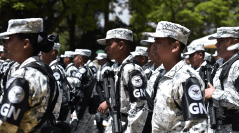 Llegan 1400 elementos de Guardia Nacional a Oaxaca
