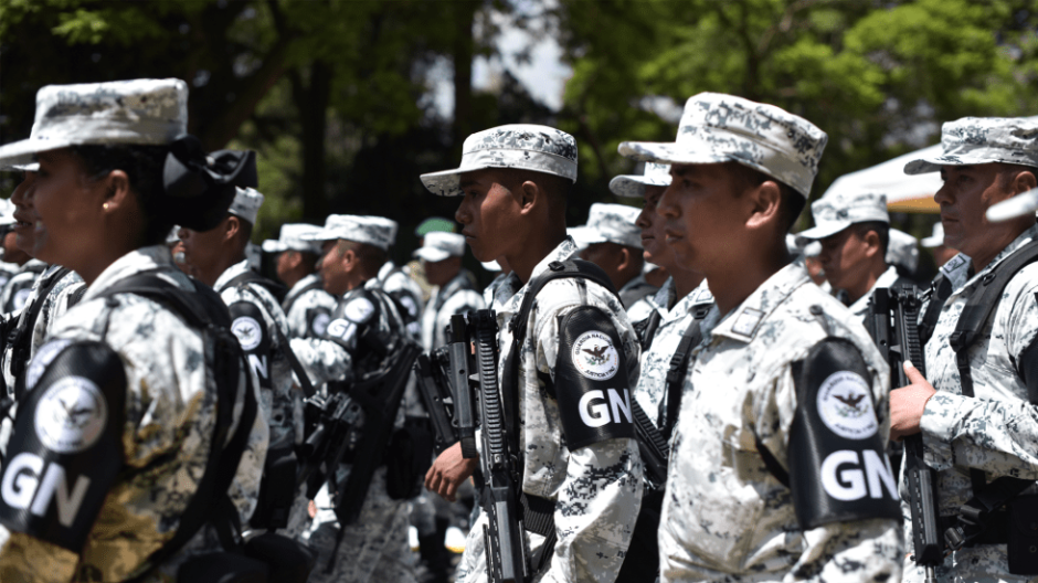 Llegan 1400 elementos de Guardia Nacional a Oaxaca