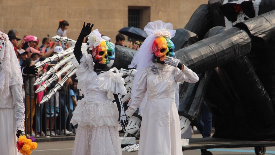 La CDMX se llena de color y tradición con el desfile del Día de Muertos