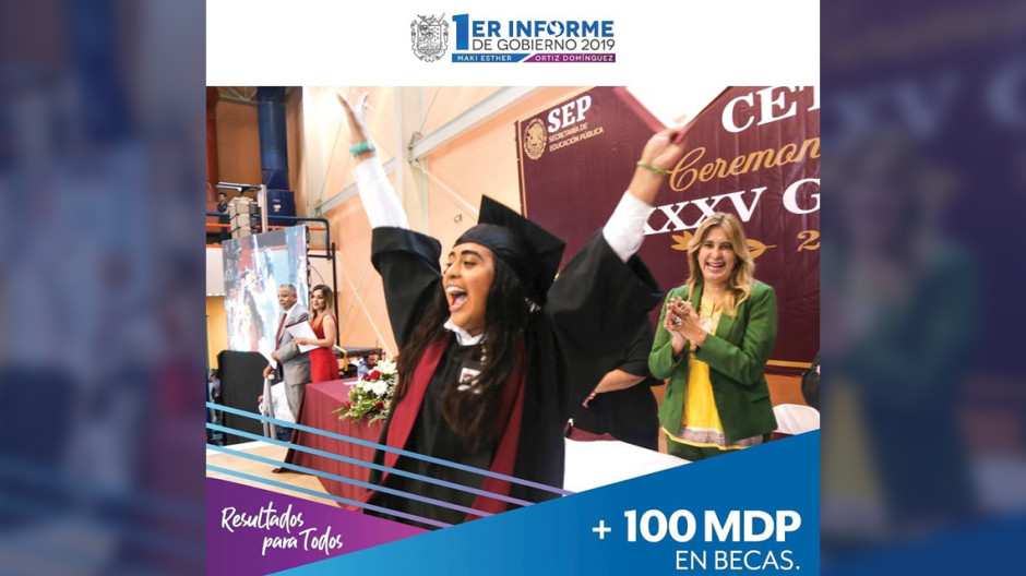 Presentará Maki Ortiz Primer Informe de Gobierno 2018-2019