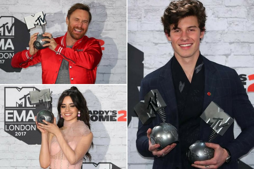 Estos son los ganadores de los MTV Europe Music Awards