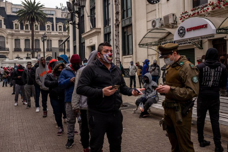 Nuevos casos de COVID-19 en Chile alertan al país