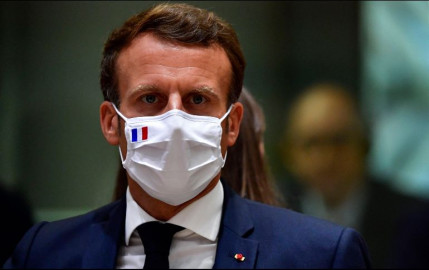 Emmanuel Macron muestra "signos de mejoría" del COVID-19