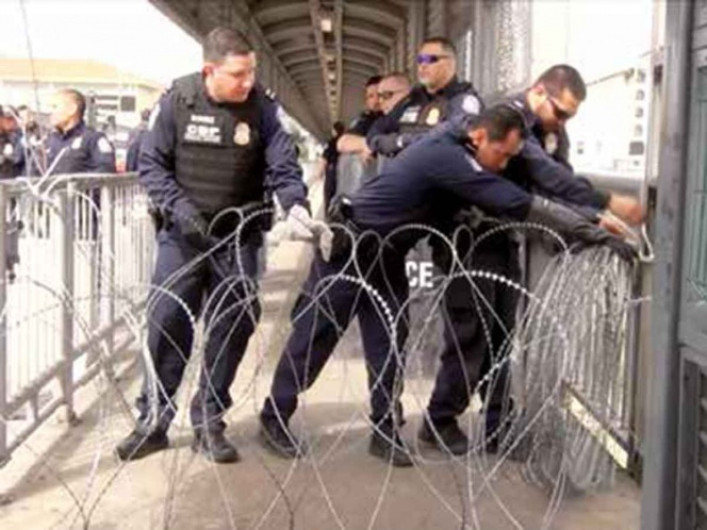 Cierran puente fronterizo “Puerta de las Américas”