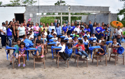 Apoya DIF Reynosa a Escuela Perseverancia ante petición de padres de familia