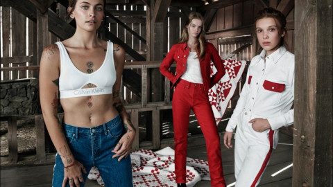 Millie Bobby Brown brilla en campaña de Calvin Klein