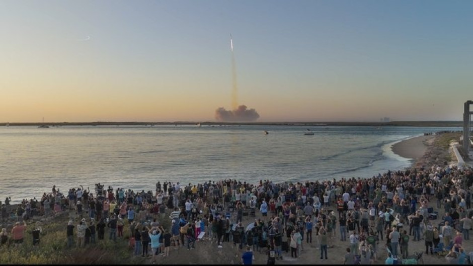 Apreciaran desde playa de Matamoros, lanzamiento del cohete Starship este jueves
