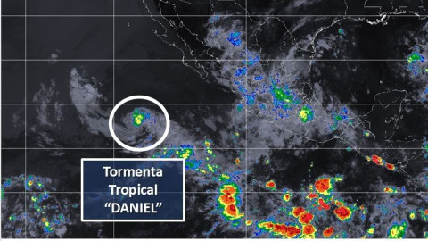“Daniel” sin amenaza para costas mexicanas