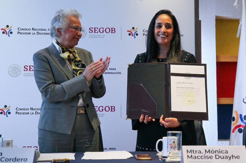 Mónica Maccise es la nueva presidenta del Conapred