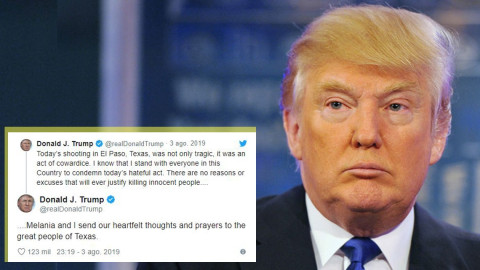 El odio no tiene cabida en nuestro país: Donald Trump