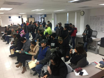 Saturan contribuyentes Oficina Fiscal