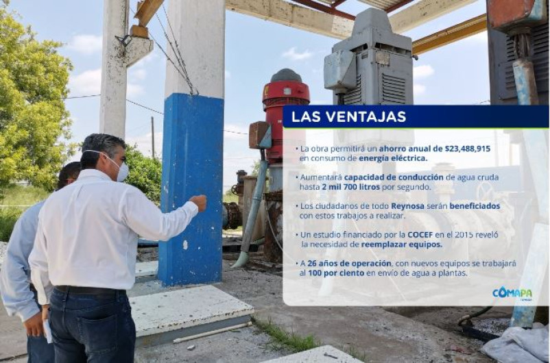 Autorizan 53 mdp para rehabilitar el Acueducto