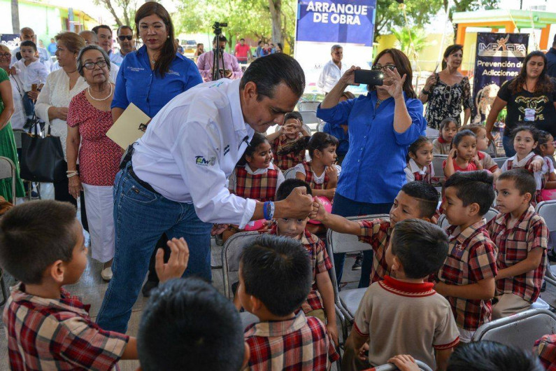 Beneficia “Mi Escuela Digna y Moderna” a jardín de niños