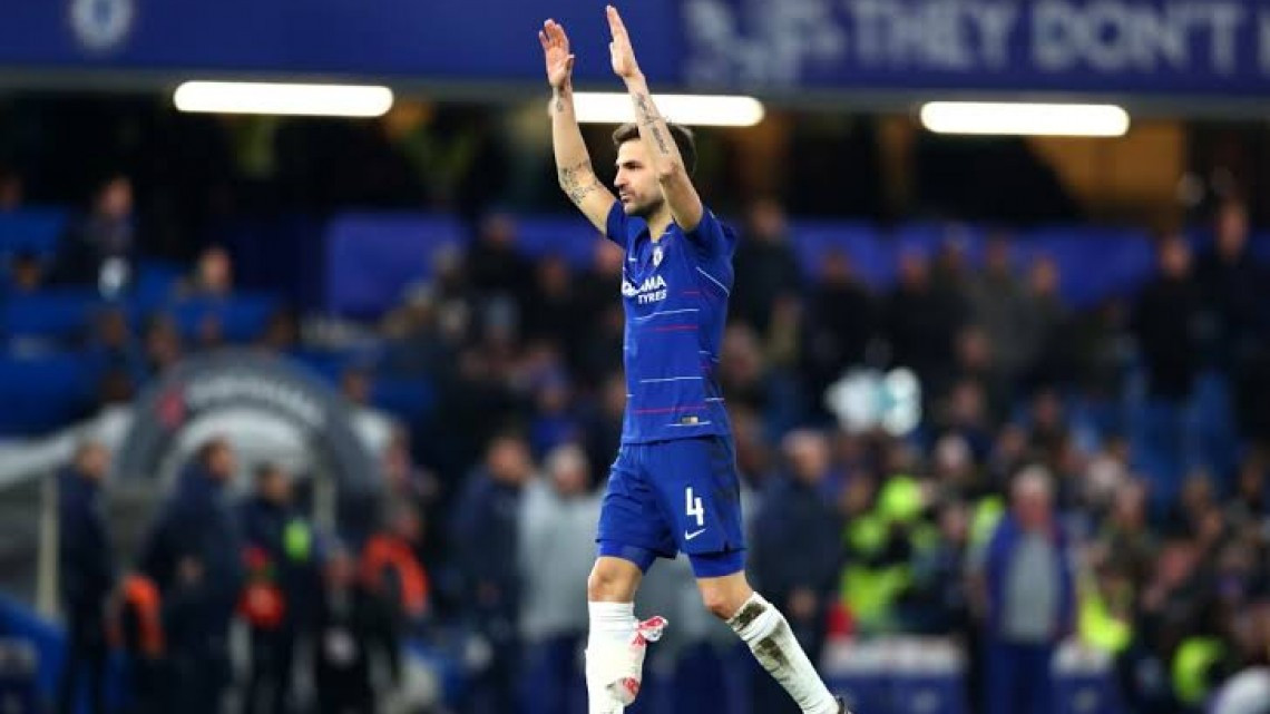 Entre lágrimas Cesc Fábregas se despide del Chelsea