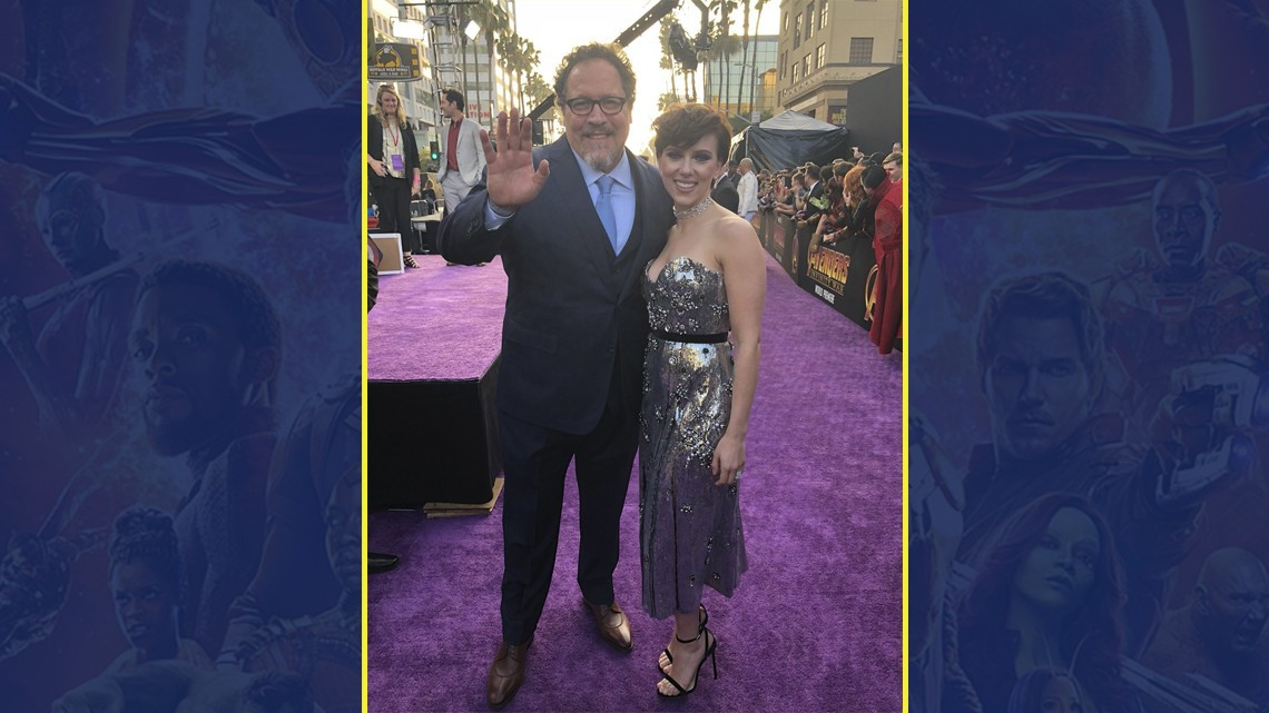 Los Avengers, de gala para la premier de 'Infinity War'