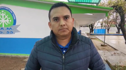 Trabaja bajo protesta personal del CAM 55 