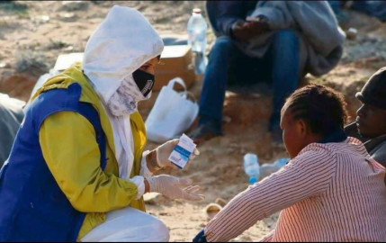 Al menos 74 migrantes muertos en naufragio ante costas libias