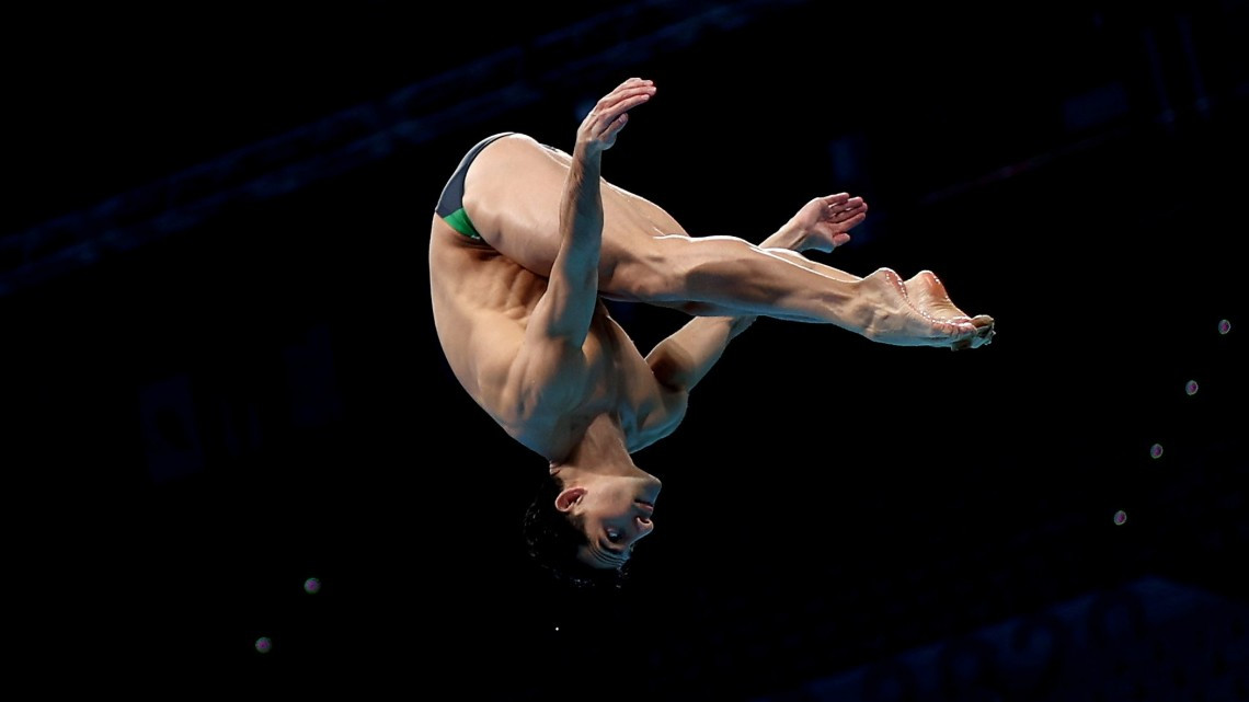 ¡HISTORICO! Se despide Rommel Pacheco de su carrera profesional en Tokio; finaliza en 6to lugar en final de trampolín de 3m