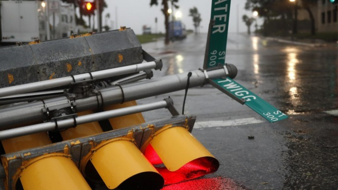 Las impactantes imágenes que dejó Harvey en Rockport,Texas