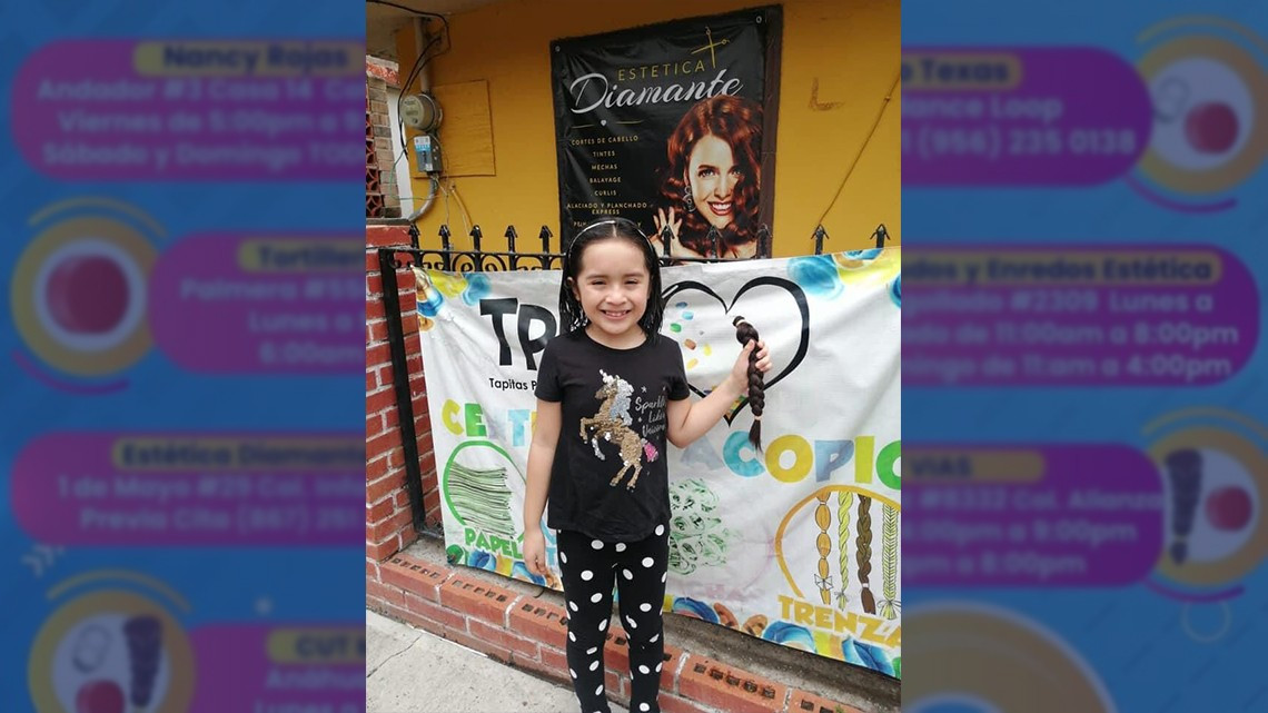 “Tapitas por una sonrisa” en Nuevo Laredo invitan a donar cabello para elaborar pelucas oncológicas  