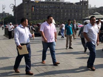 AMLO se reúne con CNTE en Palacio Nacional
