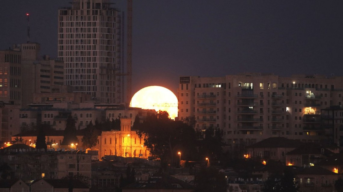 Así se vivió la superluna azul de sangre en el mundo