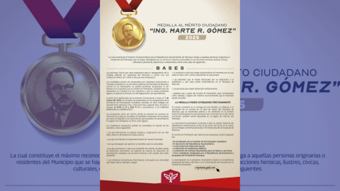 Distinguirá Gobierno Municipal de Reynosa a un ciudadano con la Medalla al Mérito Ciudadano 