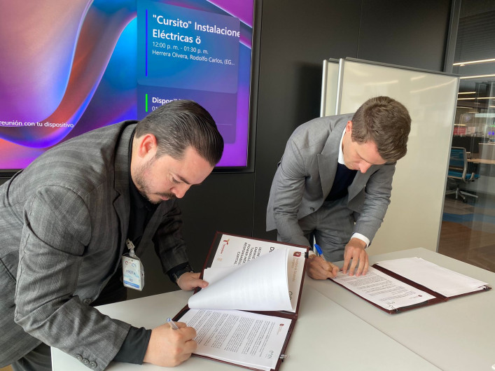 Firman convenio SEDENER y Enel México para impulsar sostenibilidad en sector eléctrico y transportista en Tamaulipas