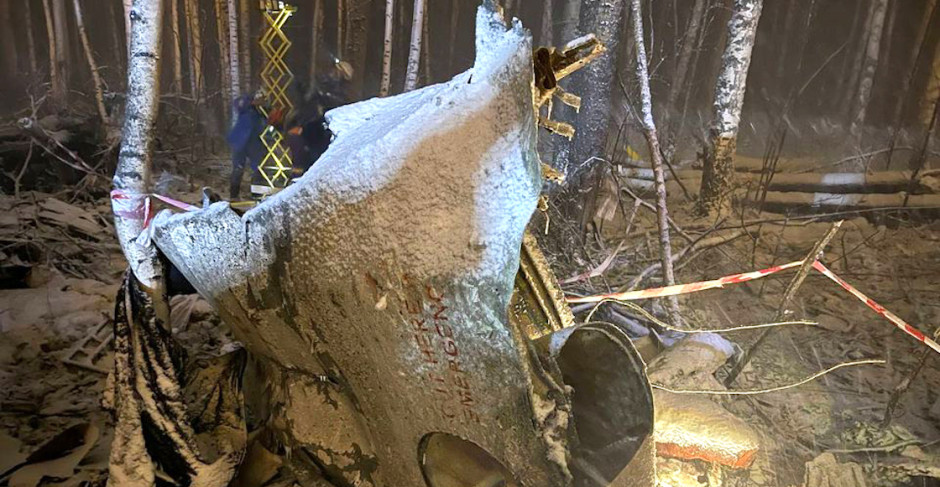 Se desploma avión en Siberia y mueren todos los tripulantes 