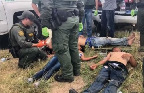 Migrantes deshidratados son rescatados por la Patrulla Fronteriza