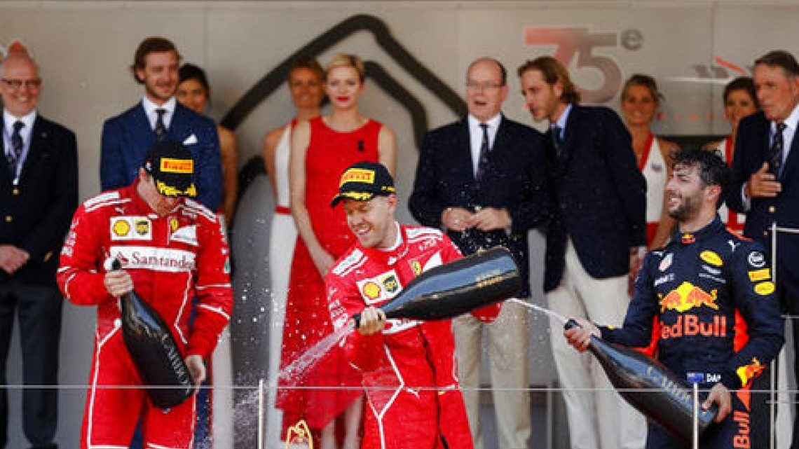 Sebastian Vettel gana el Gran Premio de Mónaco