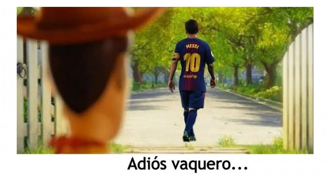 Se desatan los ‘memes’ sobre la salida de Messi del Barcelona