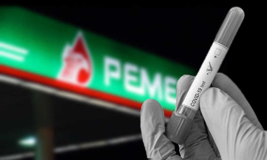 Pemex suma más de mil casos positivos y 135 muertes de covid-19 entre su personal y derechohabientes