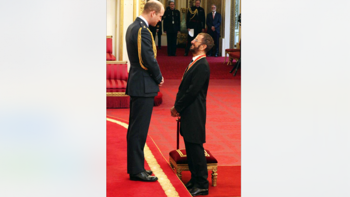Ringo Starr ya es caballero del Imperio Británico